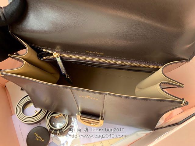 DELVAUX女包 Brillant手袋 德爾沃女手提包 女手拎包 Dv0028原版橡木灰 Delvaux女單肩包  fcs1314